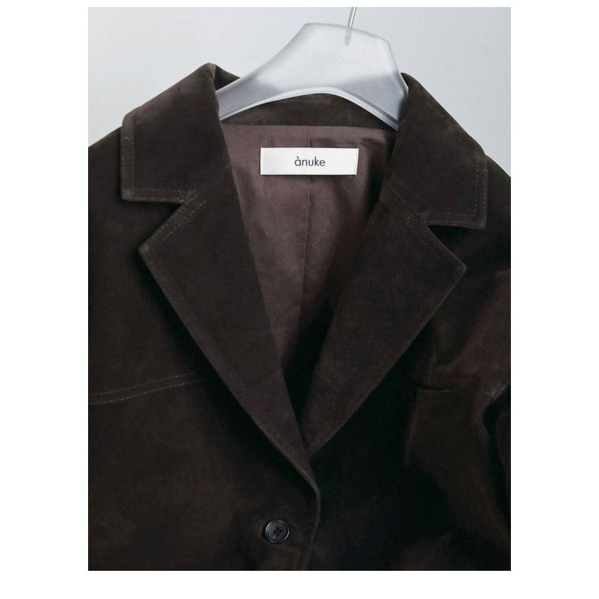 anuke（アンヌーク） anuke 2026winter アウター Eco Suede Jacket 10