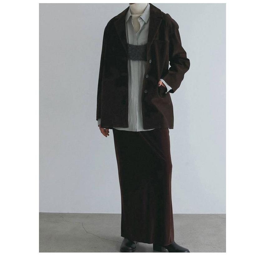 anuke（アンヌーク） anuke 2026winter アウター Eco Suede Jacket 10
