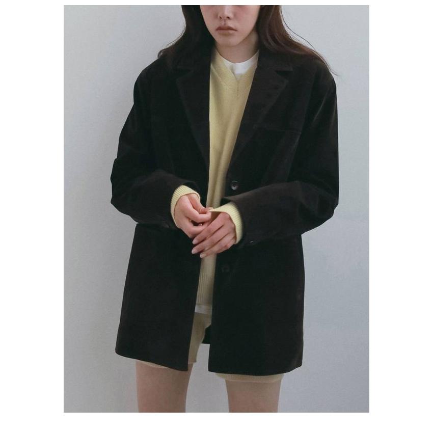 anuke（アンヌーク） anuke 2026winter アウター Eco Suede Jacket 10