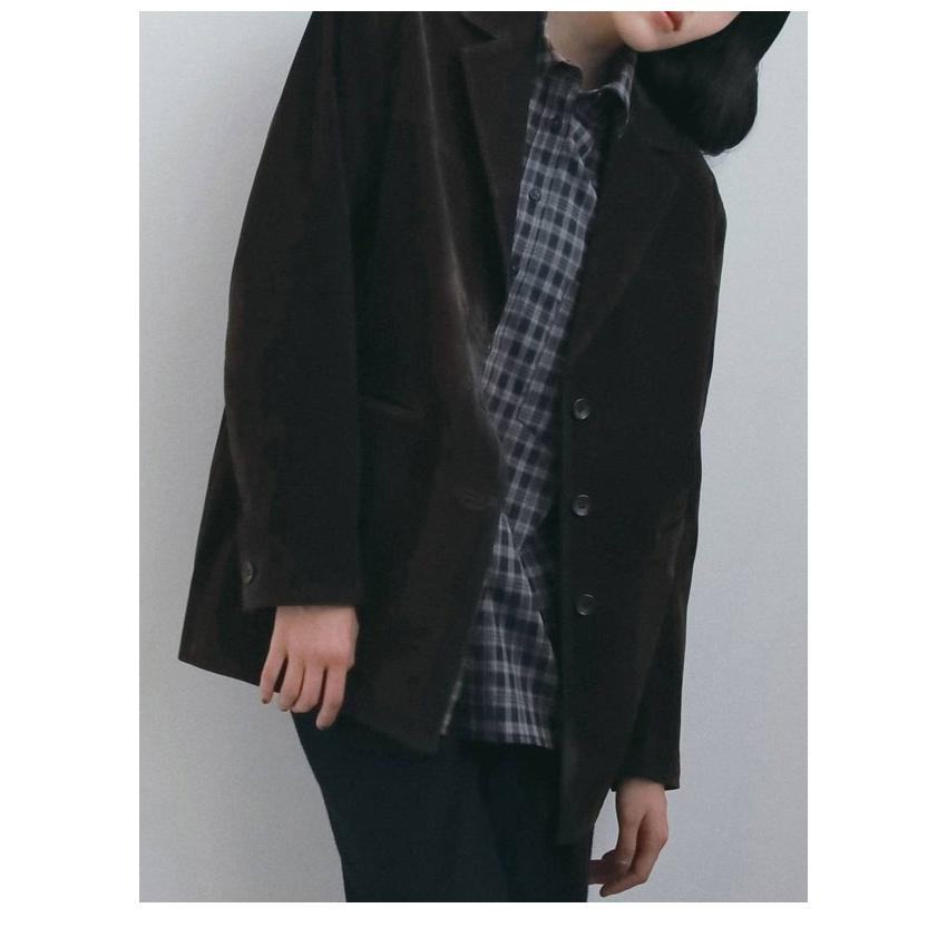 anuke（アンヌーク） anuke 2026winter アウター Eco Suede Jacket