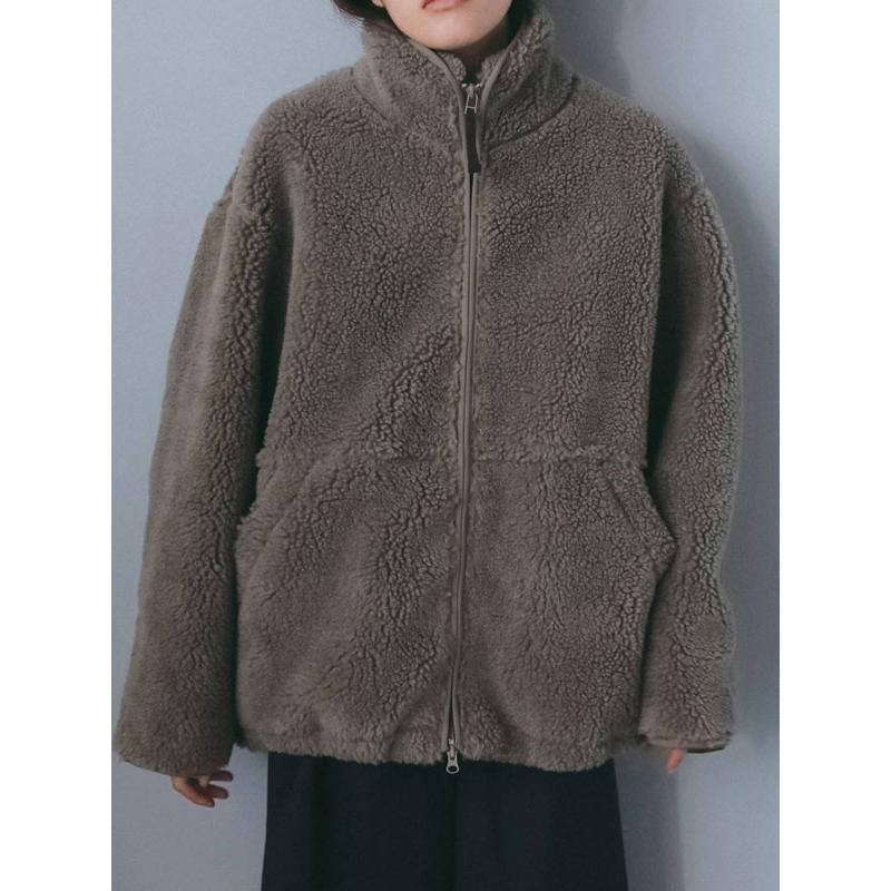 anuke（アンヌーク） anuke 2026winter アウター Boa Zip Blouson 10月
