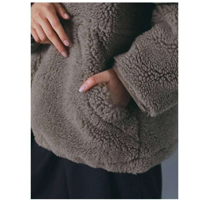 anuke（アンヌーク） anuke 2026winter アウター Boa Zip Blouson 10月