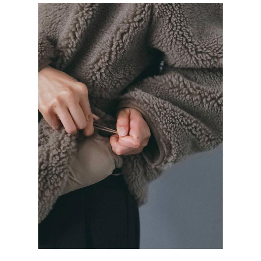 anuke（アンヌーク） anuke 2026winter アウター Boa Zip Blouson 10月
