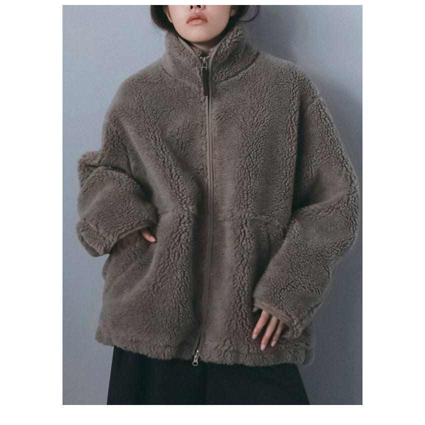 anuke（アンヌーク） anuke 2026winter アウター Boa Zip Blouson 10月