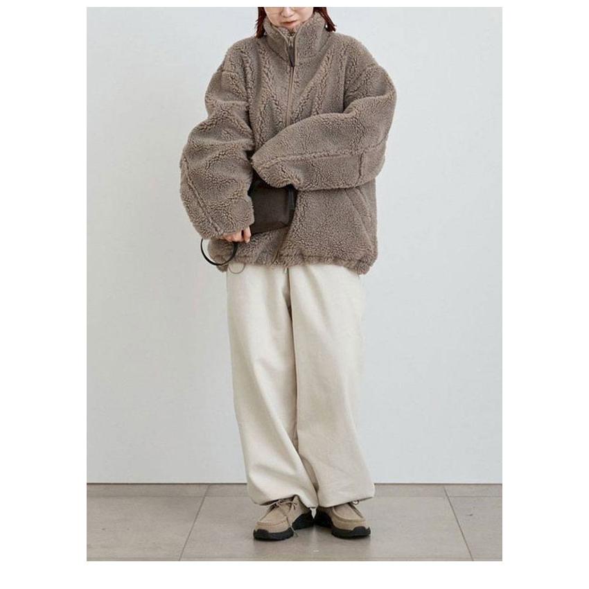 anuke（アンヌーク） anuke 2026winter アウター Boa Zip Blouson 10月