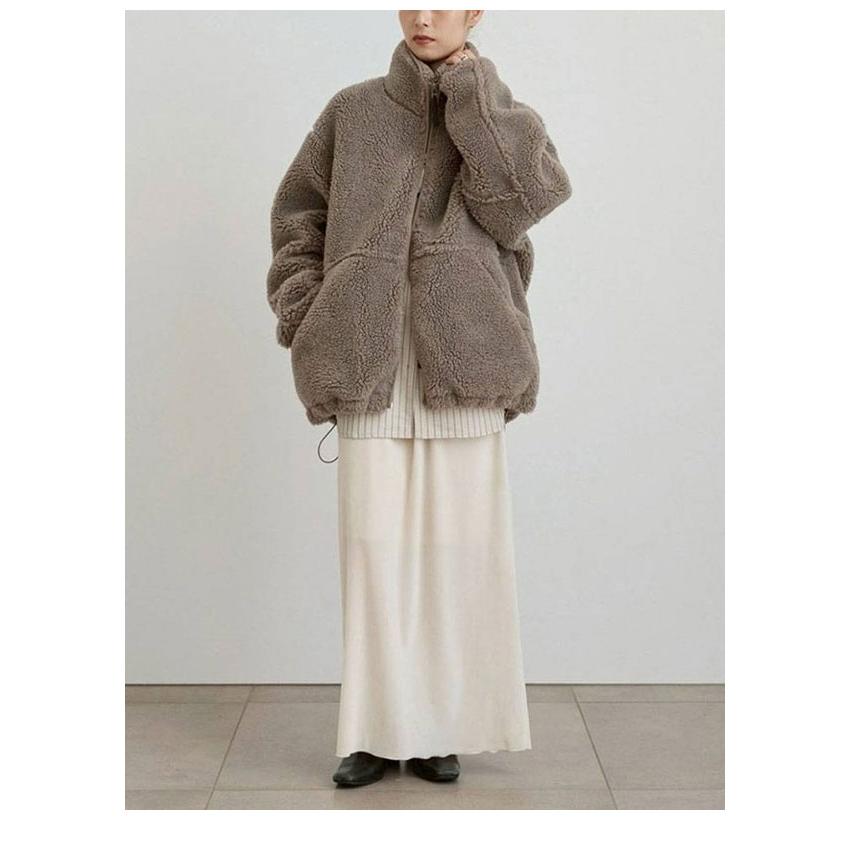 anuke（アンヌーク） anuke 2026winter アウター Boa Zip Blouson 10月