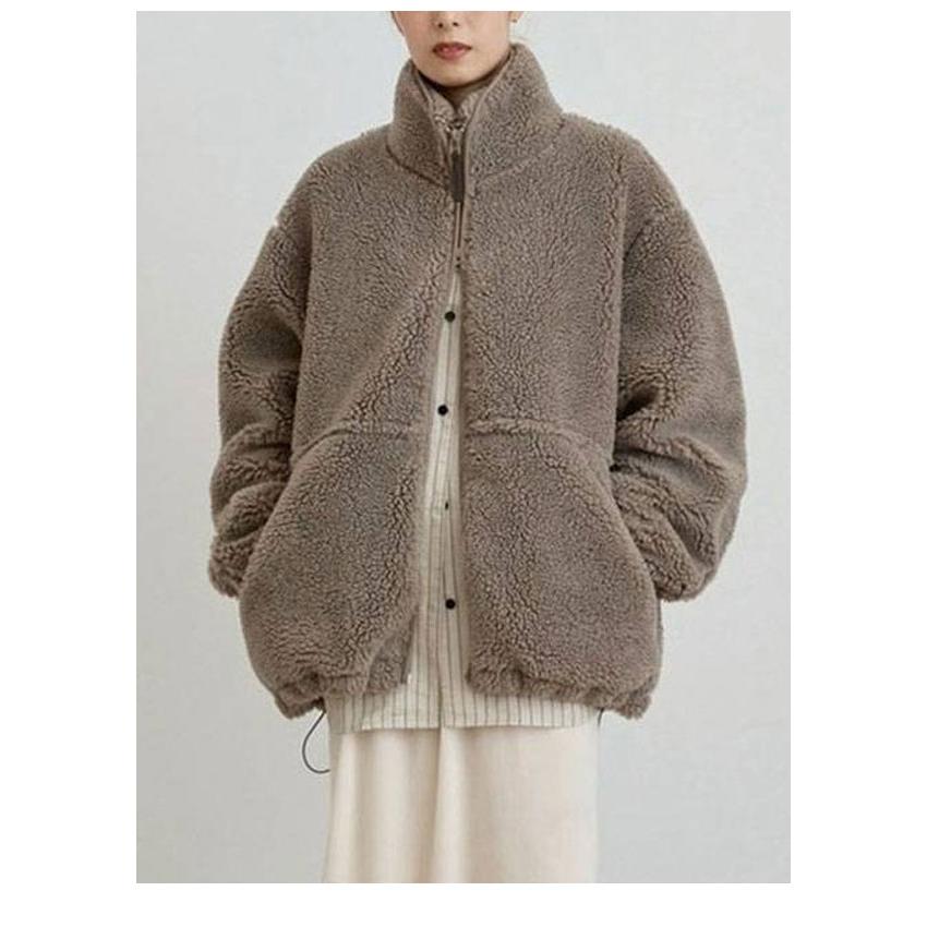 anuke（アンヌーク） anuke 2026winter アウター Boa Zip Blouson 10月