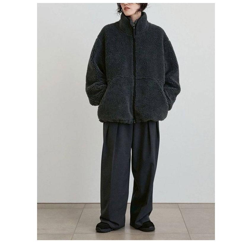 anuke（アンヌーク） anuke 2026winter アウター Boa Zip Blouson 10月