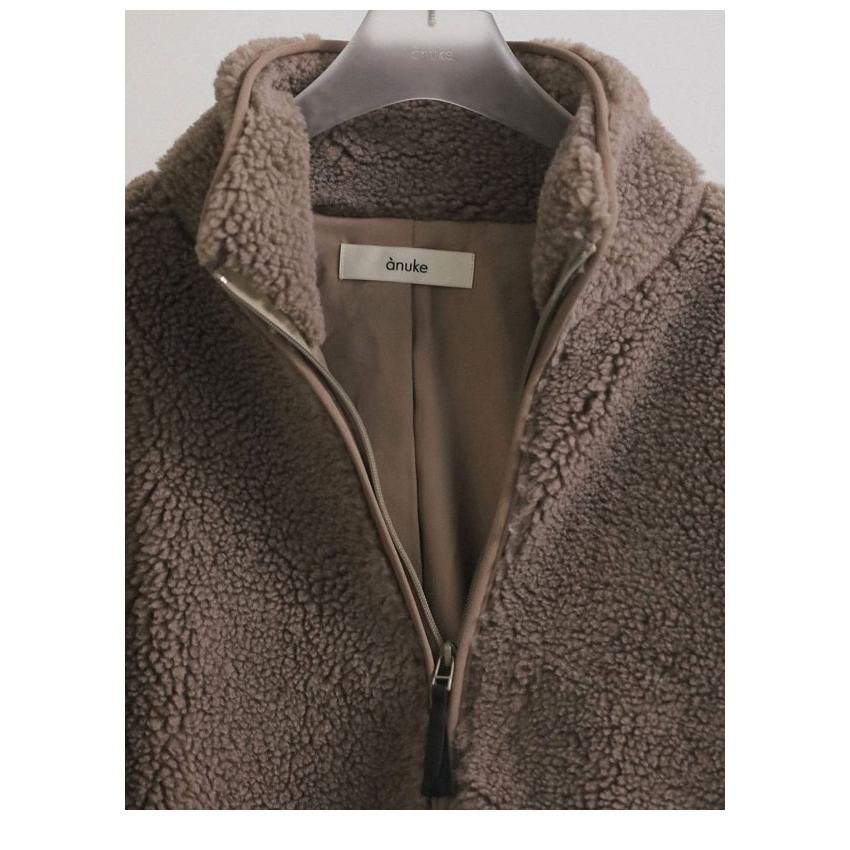 anuke（アンヌーク） anuke 2026winter アウター Boa Zip Blouson 10月