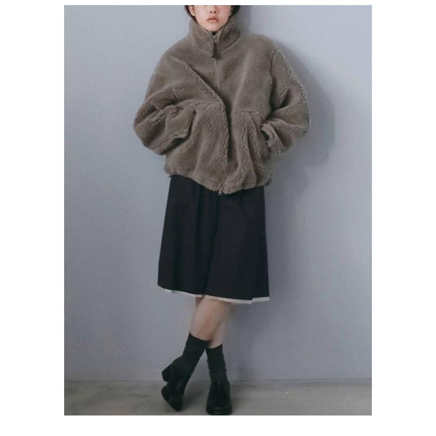 anuke（アンヌーク） anuke 2026winter アウター Boa Zip Blouson 10月