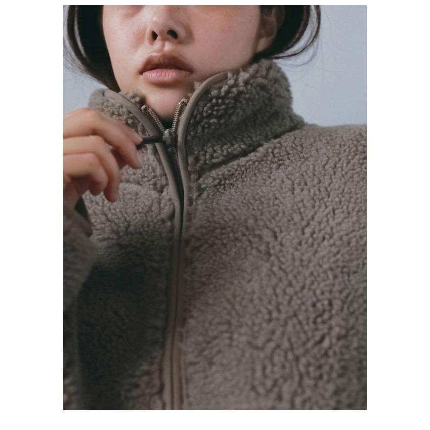 anuke（アンヌーク） anuke 2026winter アウター Boa Zip Blouson 10月