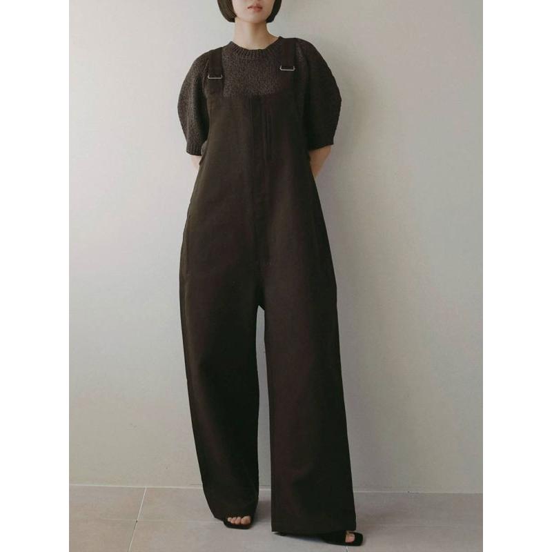 anuke（アンヌーク） anuke 2026Prefall オールインワン Cotton Wide
