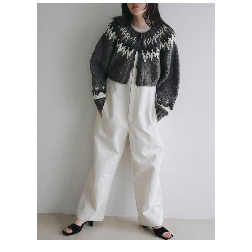 anuke（アンヌーク） anuke 2026Prefall オールインワン Cotton Wide