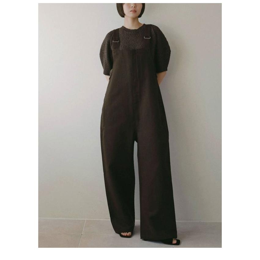 anuke（アンヌーク） anuke 2026Prefall オールインワン Cotton Wide
