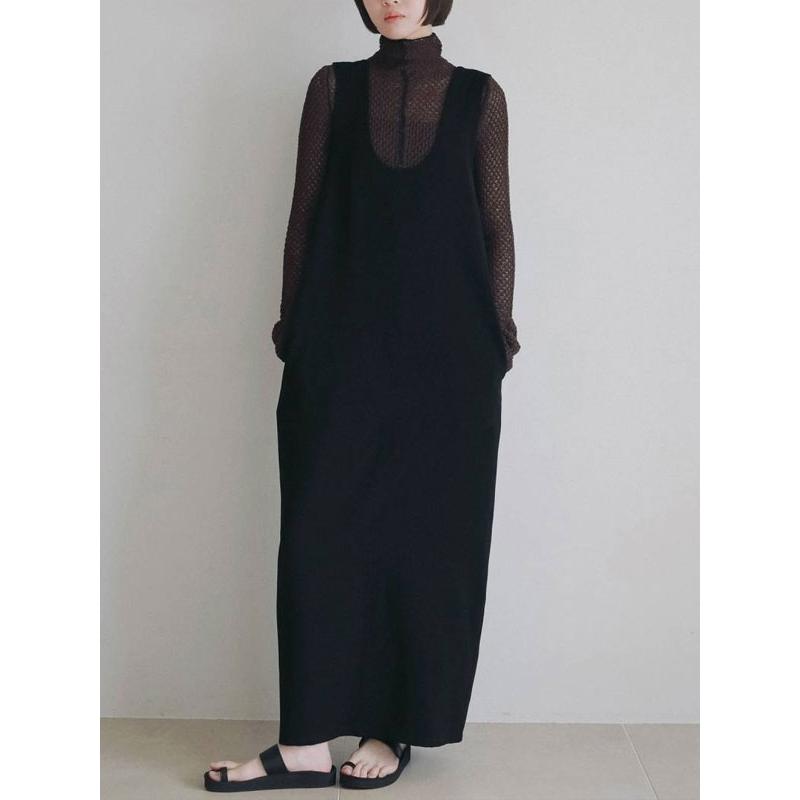 anuke（アンヌーク） anuke 2026Prefall ドレス Uneck Loose Onepiece