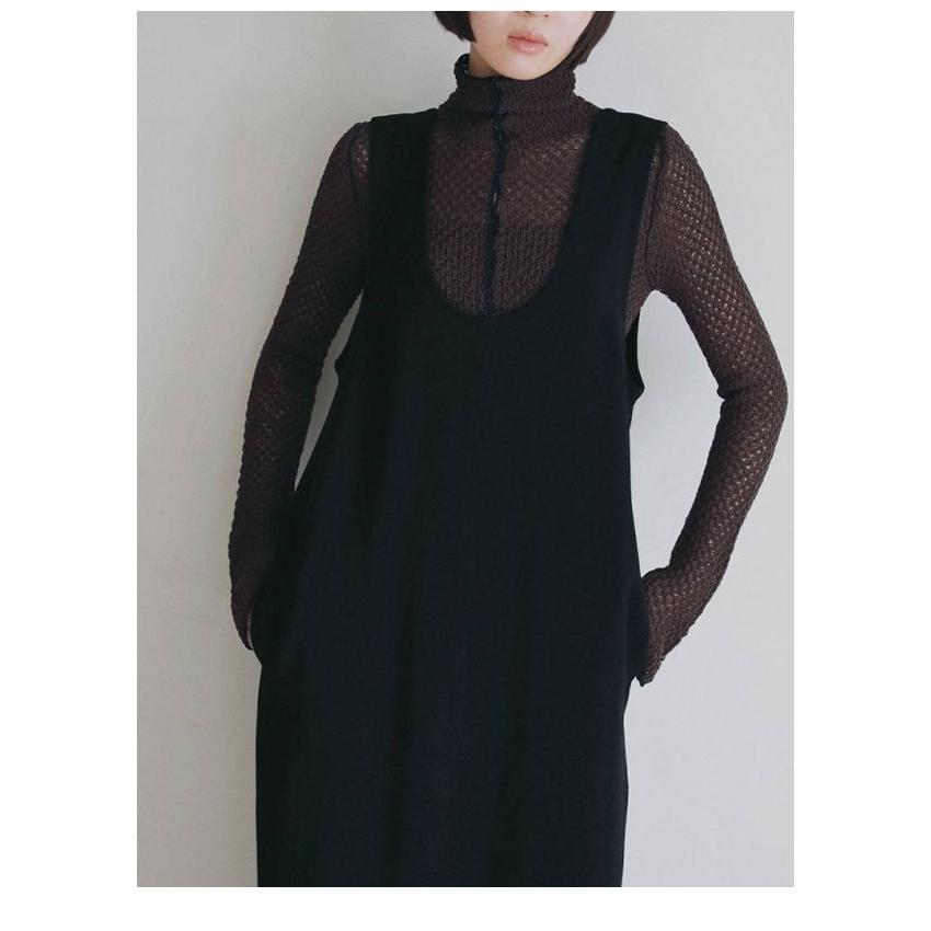 anuke（アンヌーク） anuke 2026Prefall ドレス Uneck Loose Onepiece