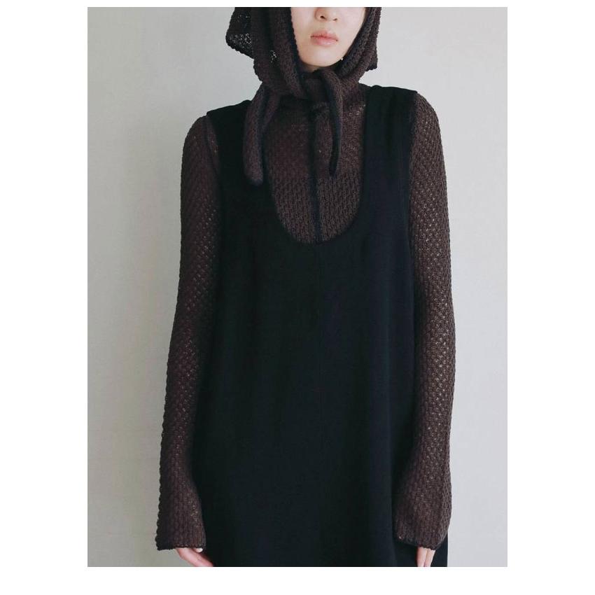 anuke（アンヌーク） anuke 2026Prefall ドレス Uneck Loose Onepiece