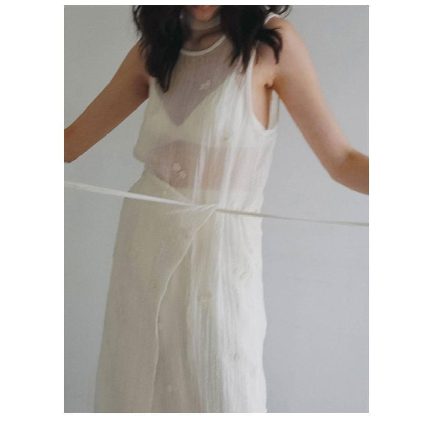 anuke（アンヌーク） anuke 2026Prefall ワンピース Embroidery