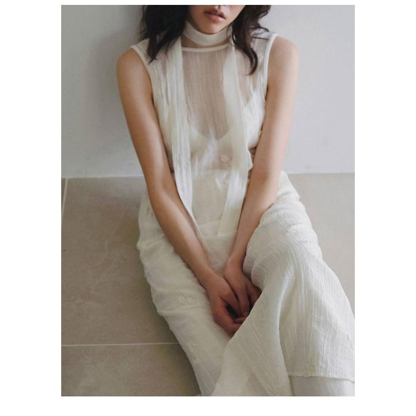 anuke（アンヌーク） anuke 2026Prefall ワンピース Embroidery