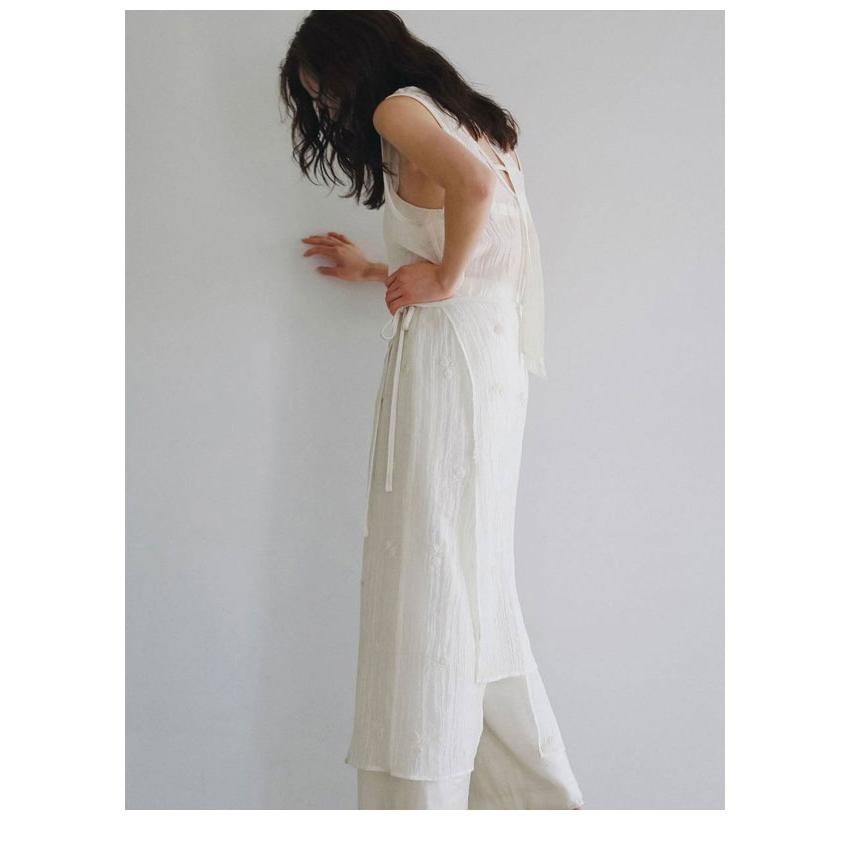 anuke（アンヌーク） anuke 2026Prefall ワンピース Embroidery