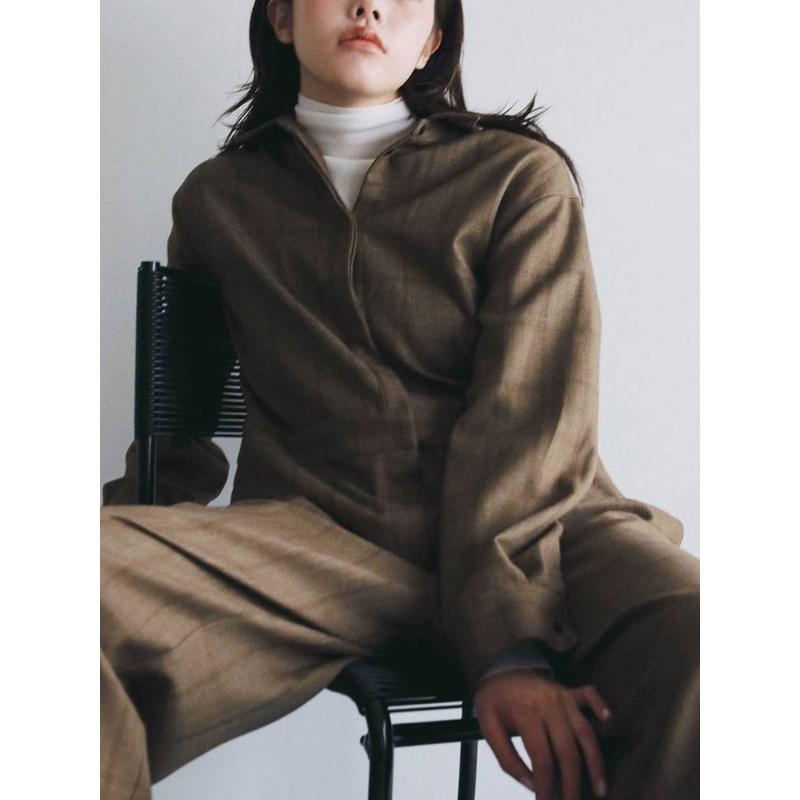 anuke（アンヌーク） anuke 2026Prefall オールインワン Check Shirts