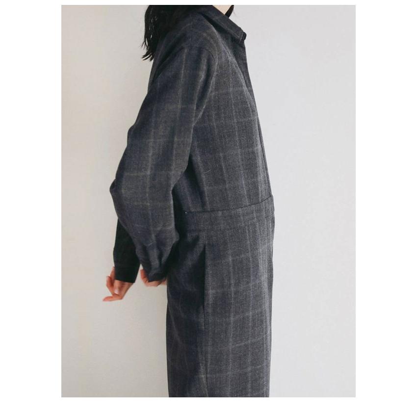 anuke（アンヌーク） anuke 2026Prefall オールインワン Check Shirts