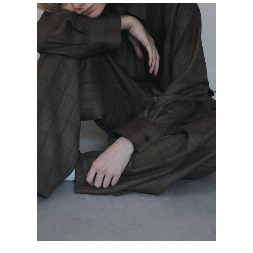 anuke（アンヌーク） anuke 2026Prefall オールインワン Check Shirts