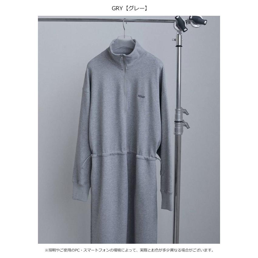 anuke（アンヌーク） anuke 2026Prefall オールインワン Halfzip Sweat