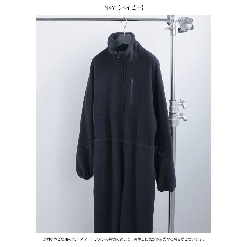 anuke（アンヌーク） anuke 2026winter ワンピース Fleece Halfzip