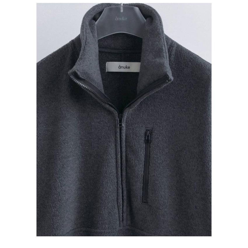 anuke（アンヌーク） anuke 2026winter ワンピース Fleece Halfzip
