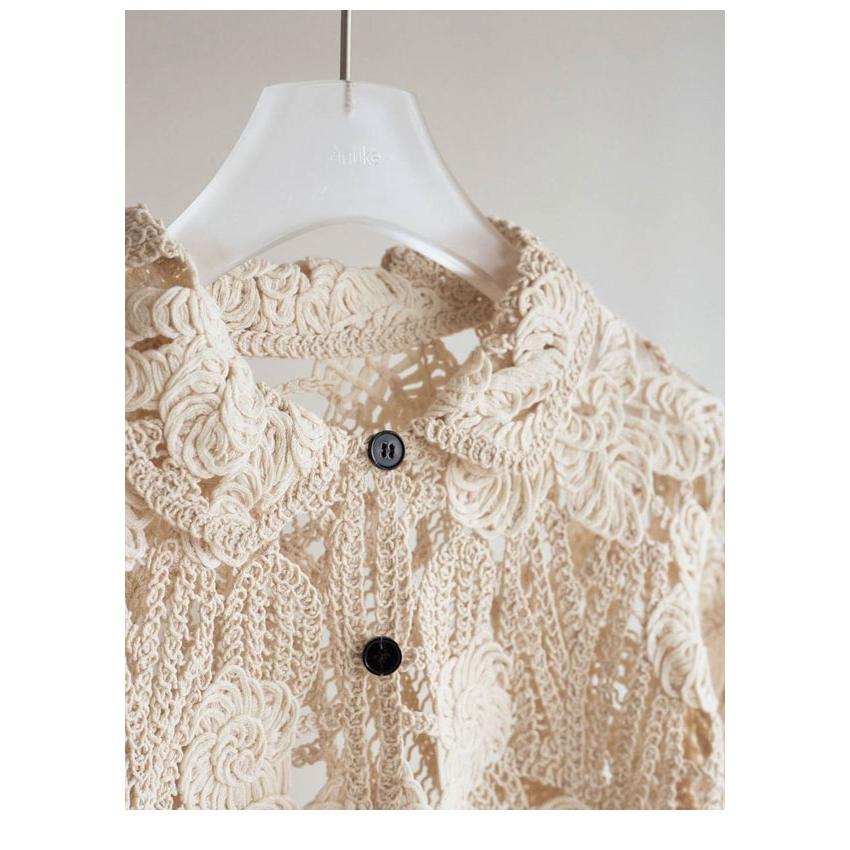 anuke（アンヌーク） anuke 2026Prefall トップス Embroidery Over