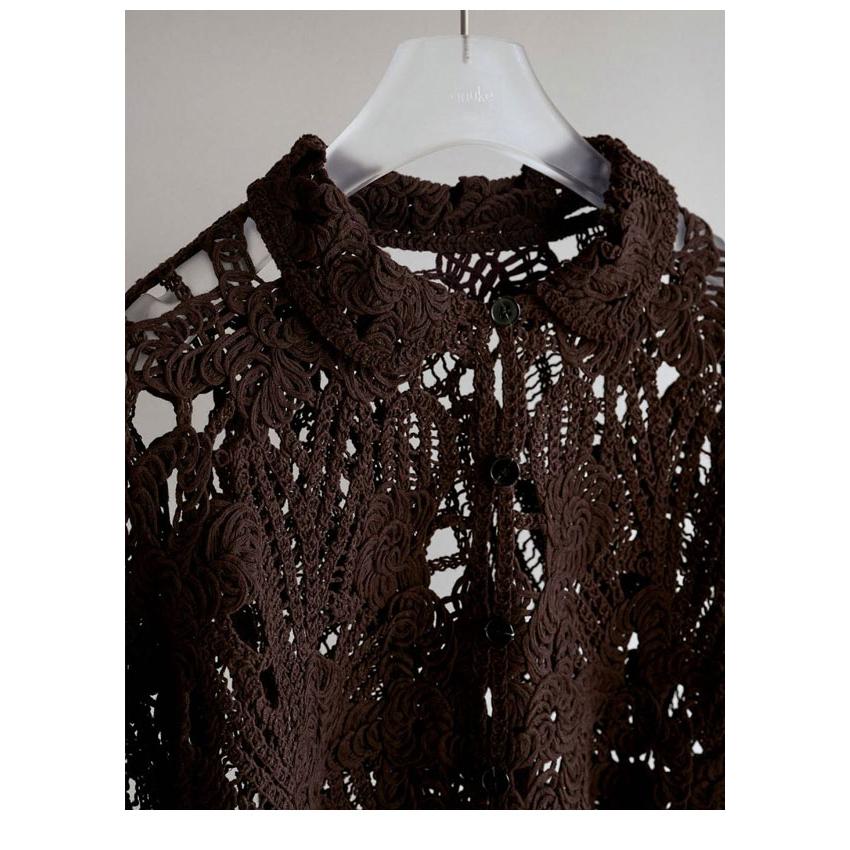 anuke（アンヌーク） anuke 2026Prefall トップス Embroidery Over