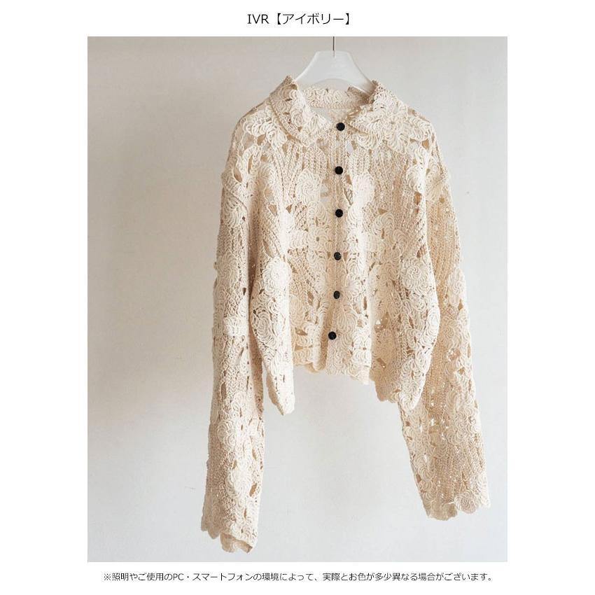 anuke（アンヌーク） anuke 2026Prefall トップス Embroidery Over