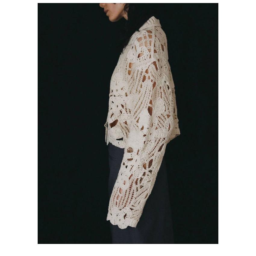 anuke（アンヌーク） anuke 2026Prefall トップス Embroidery Over