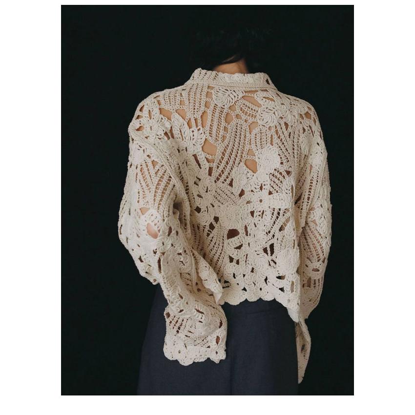 anuke（アンヌーク） anuke 2026Prefall トップス Embroidery Over