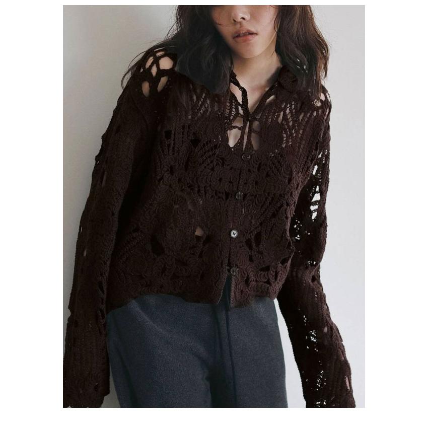 anuke（アンヌーク） anuke 2026Prefall トップス Embroidery Over