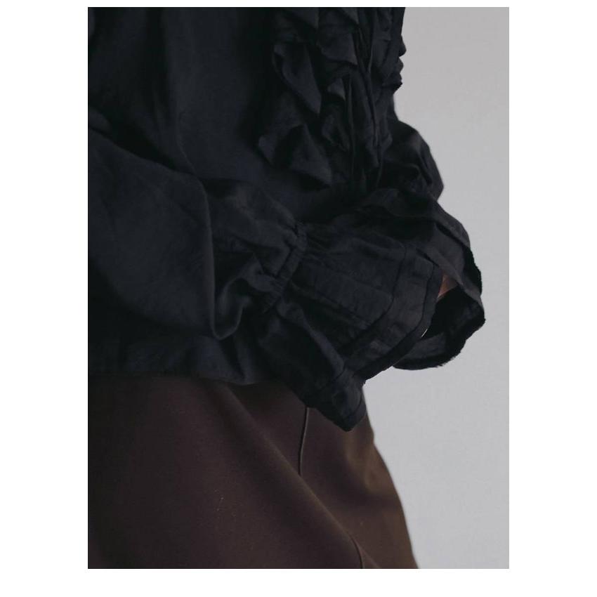 anuke（アンヌーク） anuke 2026Prefall トップス 2way Frill Blouse