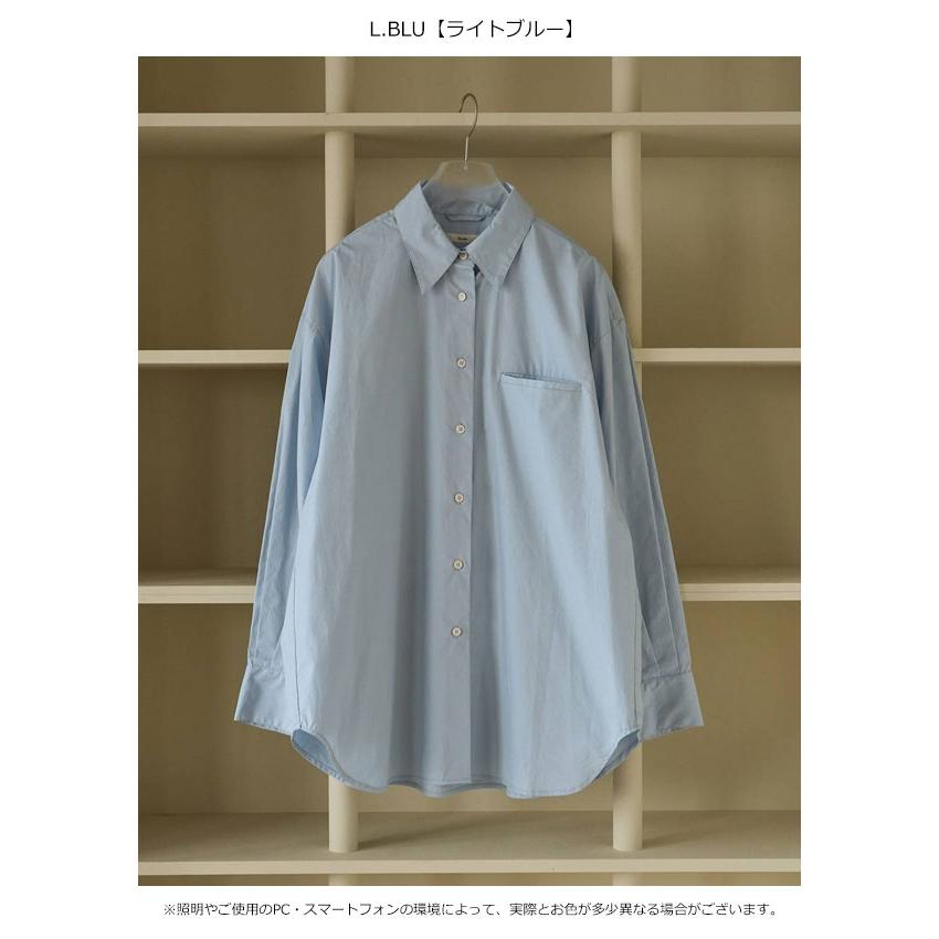 ❥セミオーダー❥　生地のご紹介　Aページ anuke（アンヌーク） anuke 2026winter トップス Basic Over Shirts