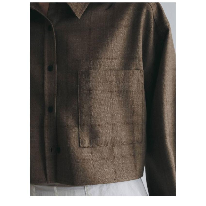anuke（アンヌーク） anuke 2026Prefall トップス Short Check Shirts