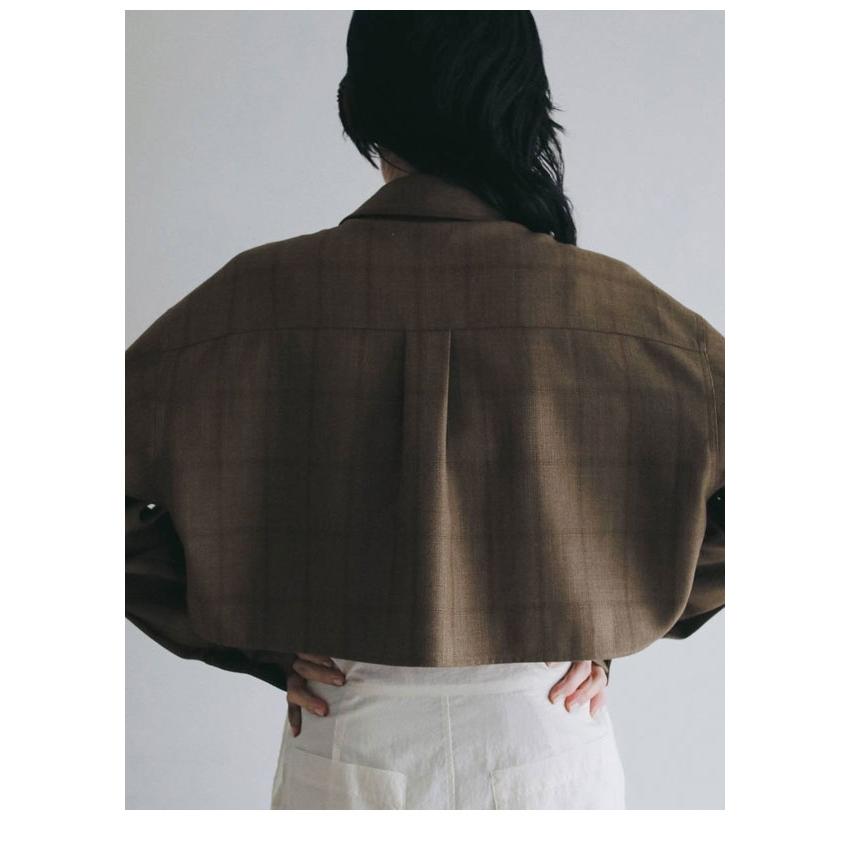 anuke（アンヌーク） anuke 2026Prefall トップス Short Check Shirts