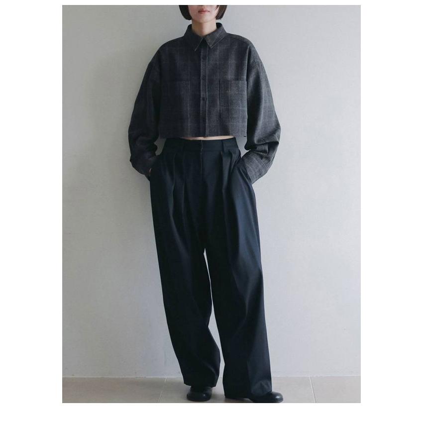 anuke（アンヌーク） anuke 2026Prefall トップス Short Check Shirts