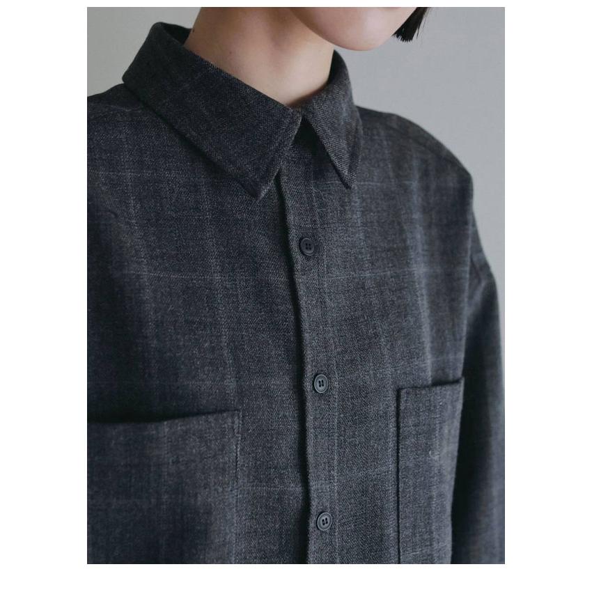 anuke（アンヌーク） anuke 2026Prefall トップス Short Check Shirts