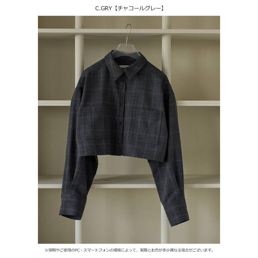 トップス [anuke] Back Open Check Tops anuke（アンヌーク） SALE30%OFF anuke 2025SpringSummer トップス