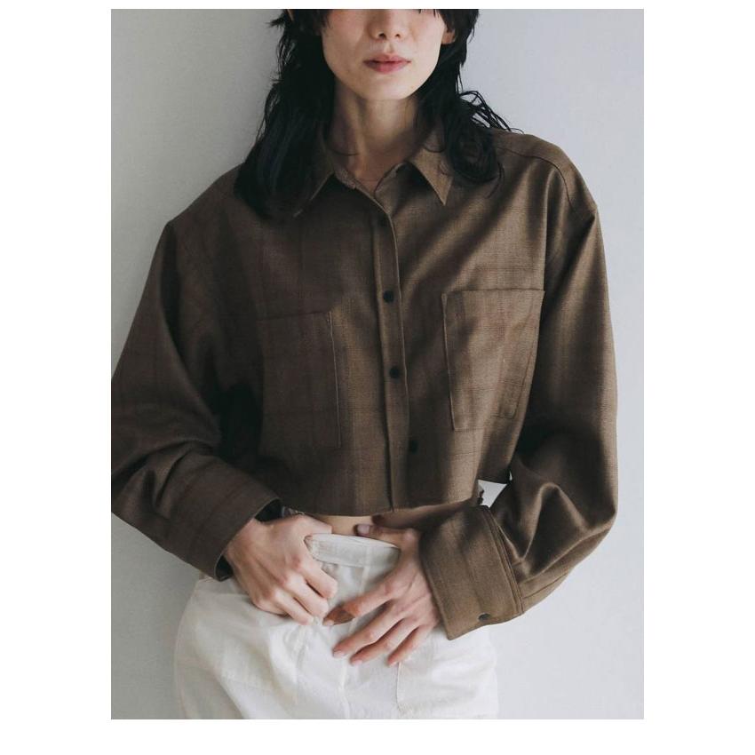anuke（アンヌーク） anuke 2026Prefall トップス Short Check Shirts