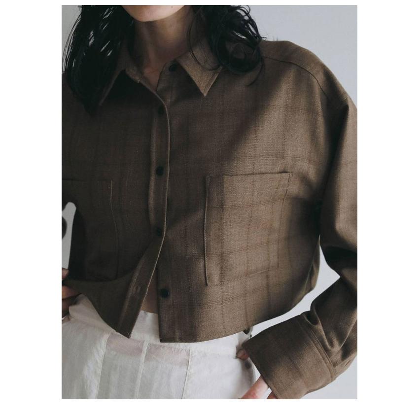 anuke（アンヌーク） anuke 2026Prefall トップス Short Check Shirts