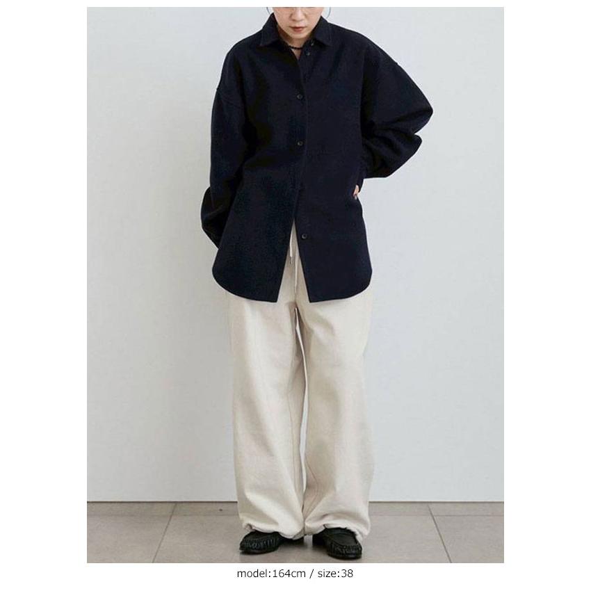 anuke（アンヌーク） anuke 2026winter トップス Wool Over Shirts 10