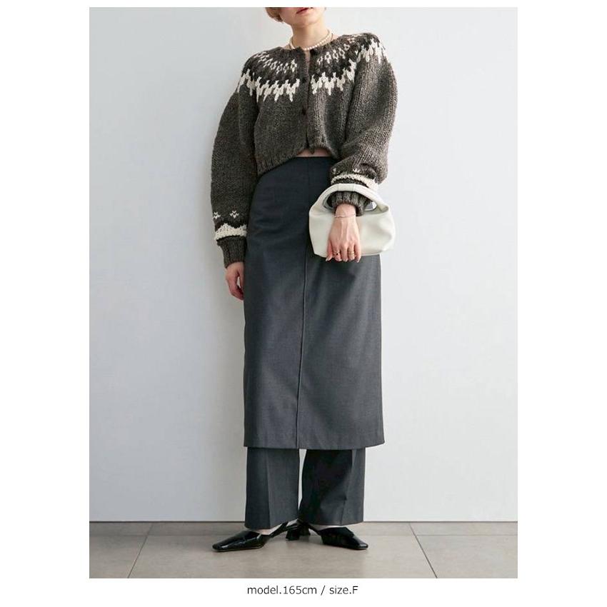 anuke（アンヌーク） anuke 2026Prefall トップス Nordic Handknit