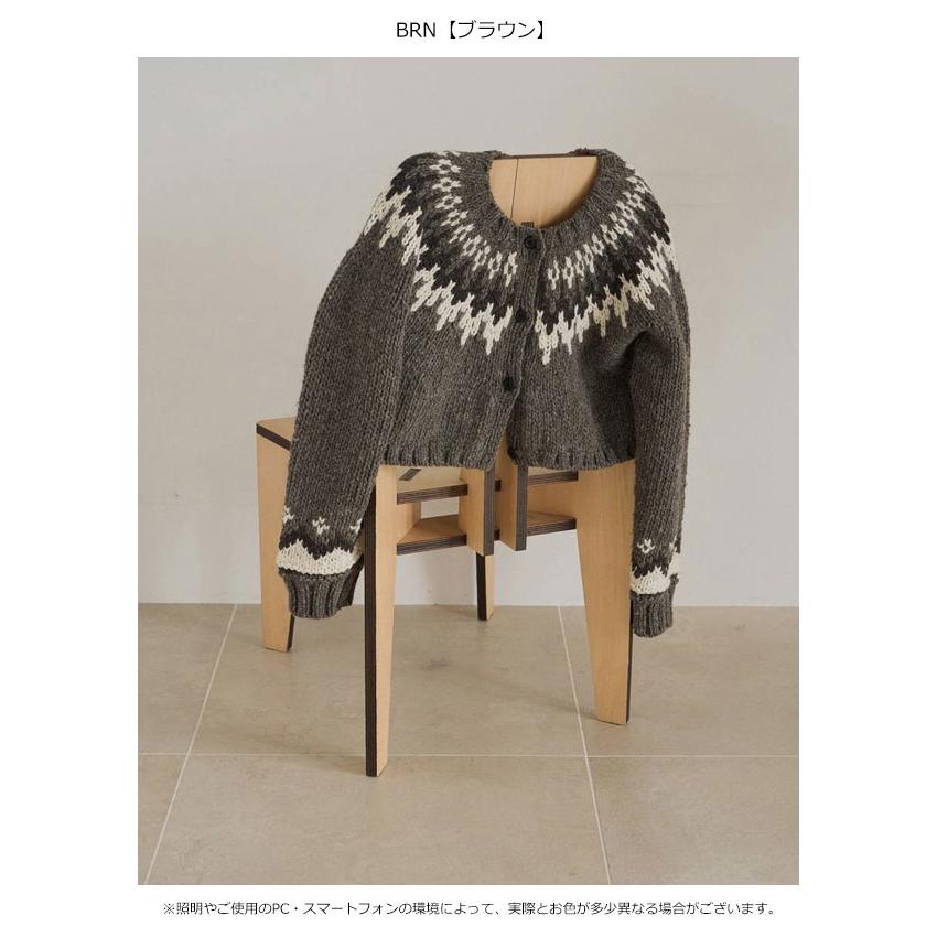 anuke（アンヌーク） anuke 2026Prefall トップス Nordic Handknit