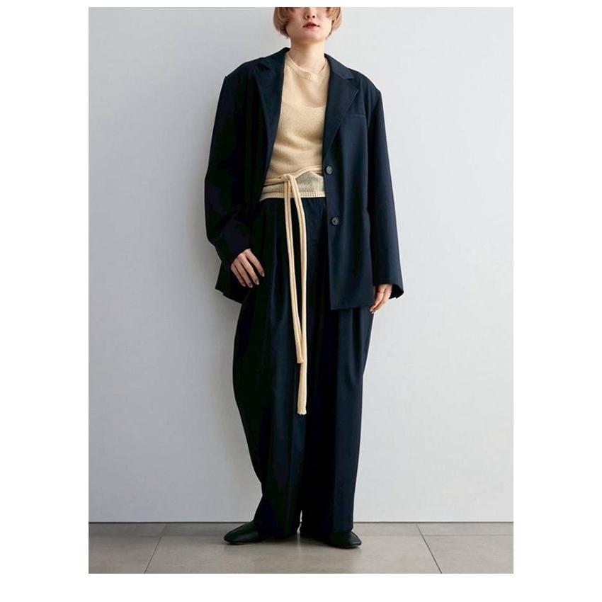 anuke（アンヌーク） anuke 2026Prefall トップス Wrapcami Layered