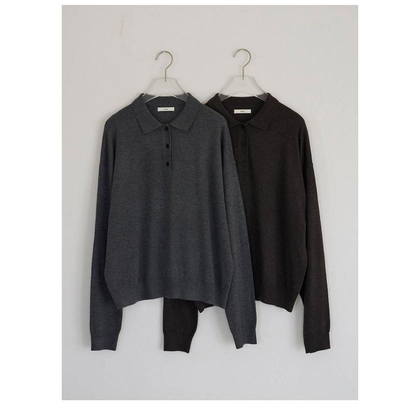 anuke（アンヌーク） anuke 2026Prefall トップス Highgauge Polo Tops